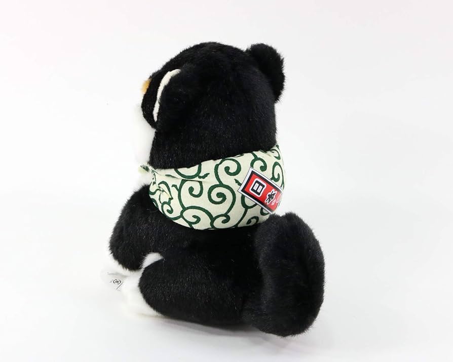 しろまる様 はっぴーまめしば　特賞くじぬいぐるみ　柴犬　黒柴　豆柴 新品ハッピーまめしば【特賞】ぬいぐるみ特大柴犬豆柴豆しばまめ